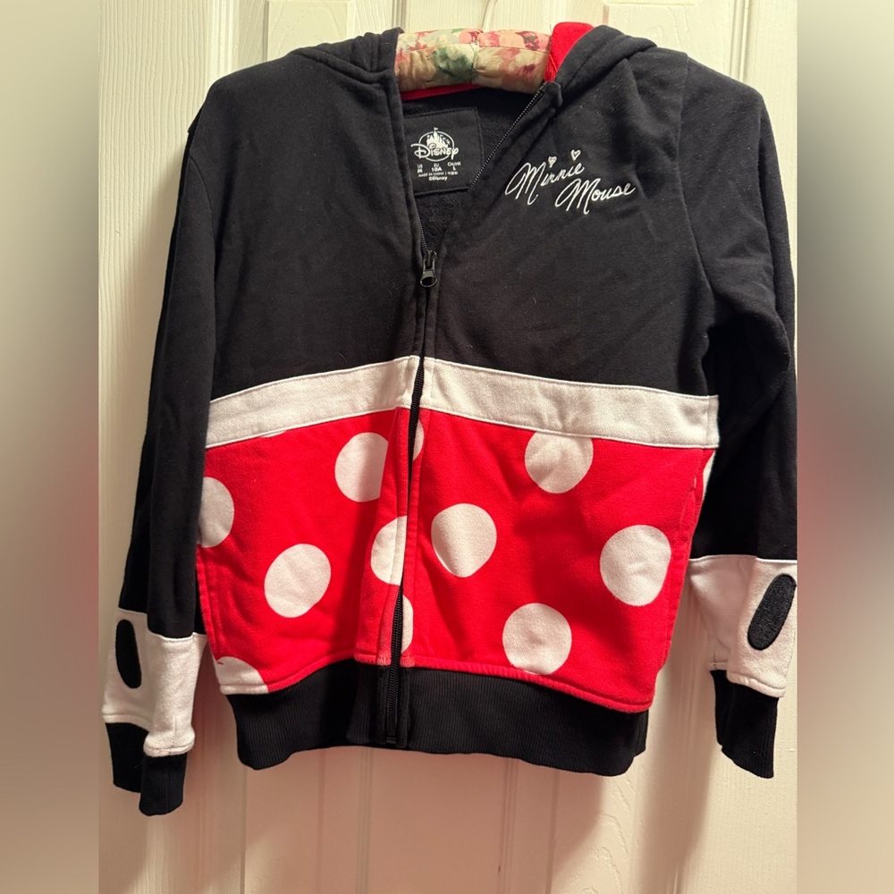 Disney Minnie Mouse Zip-Up Jacket with ears
